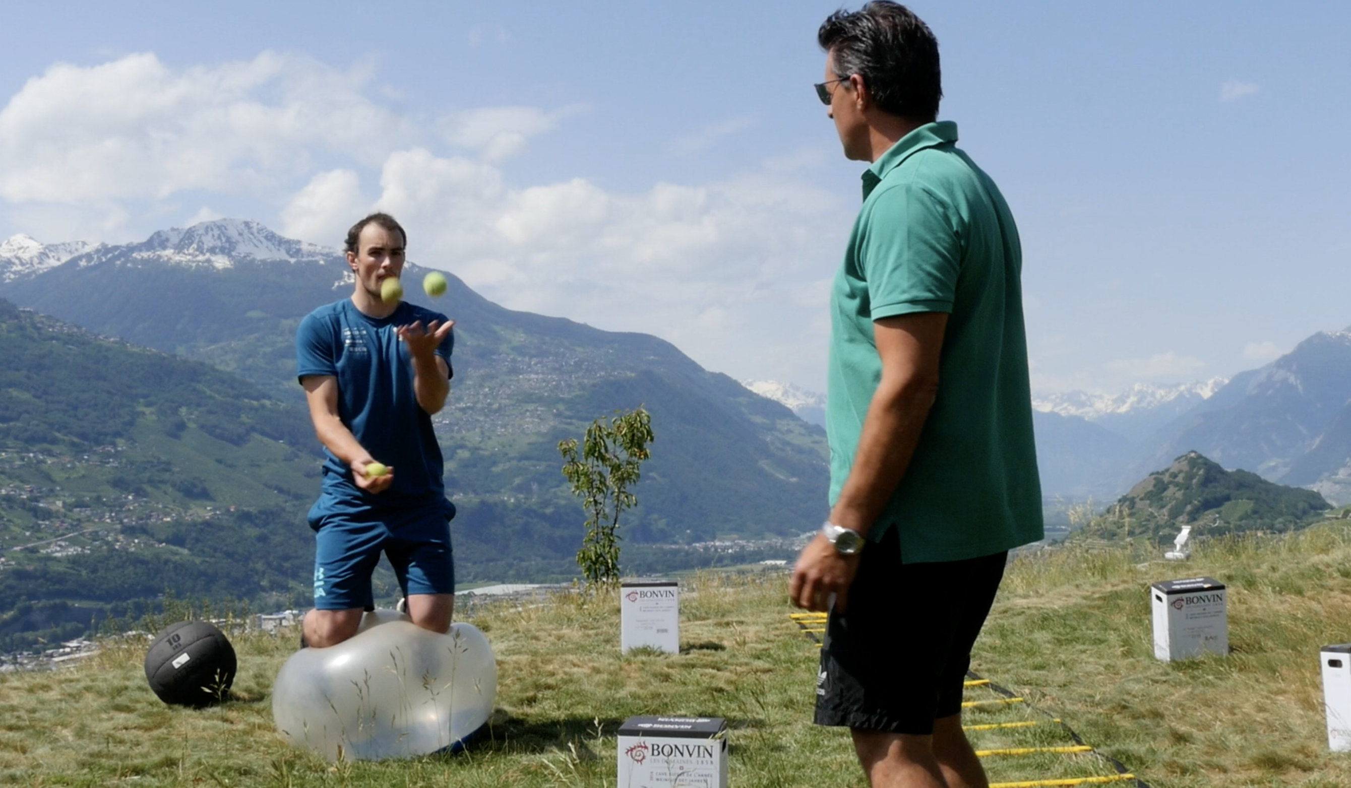 Ski alpin: un entraînement pas comme les autres